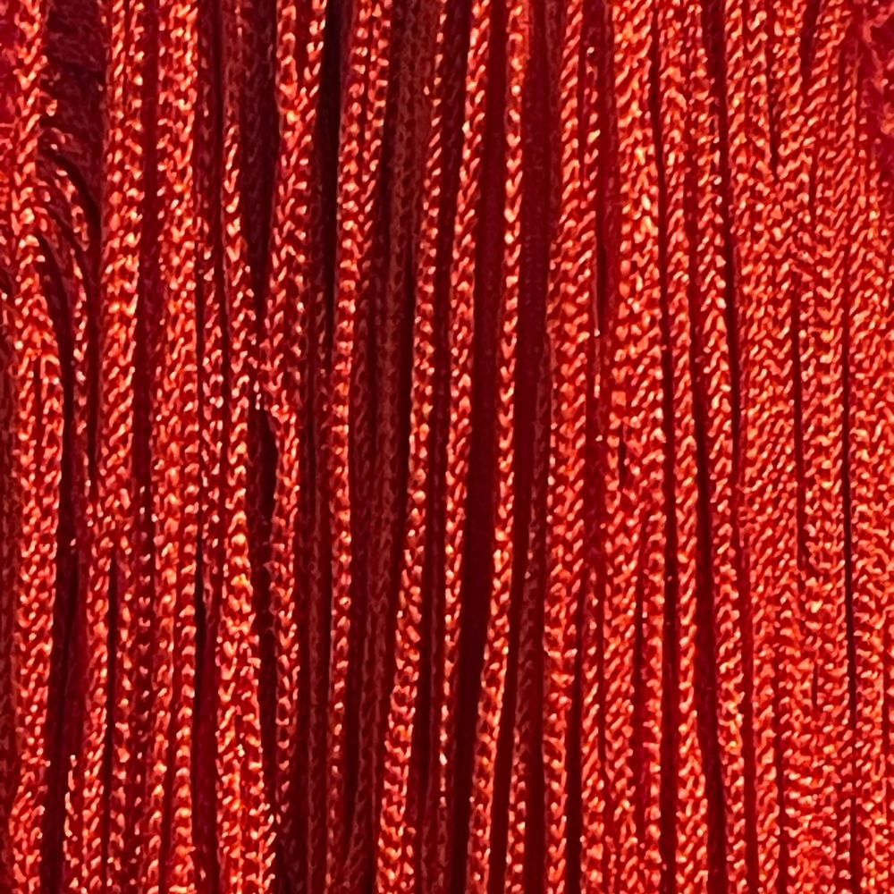 Red Fringe Party Dress New Spaghetti Strap Mini  Sizes S M L - Picture 6 of 9